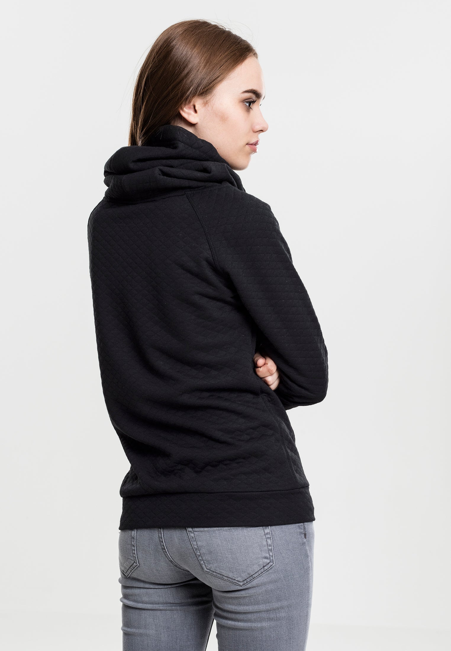 TB 1073 Ladies Quilt Hoody
