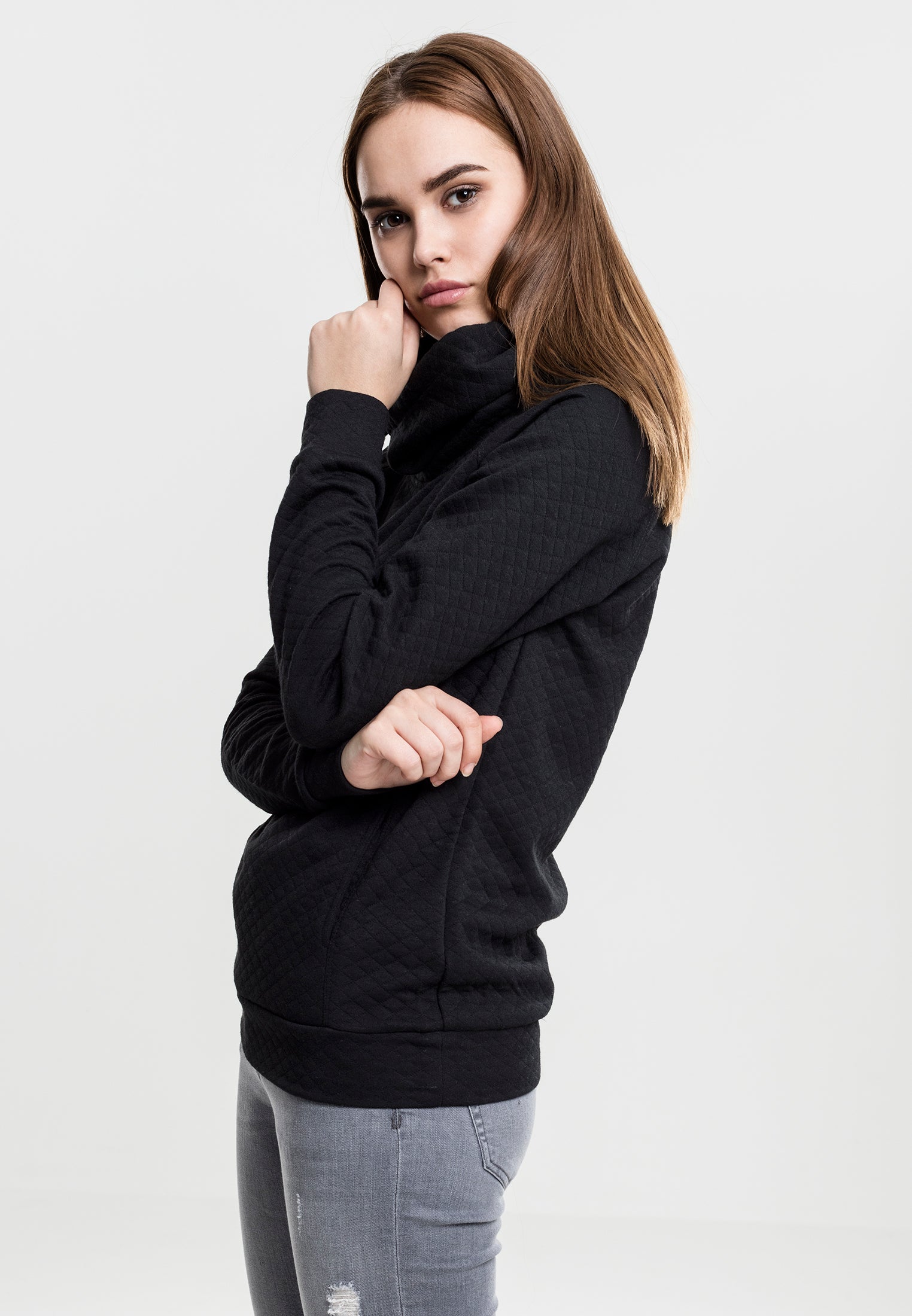 TB 1073 Ladies Quilt Hoody