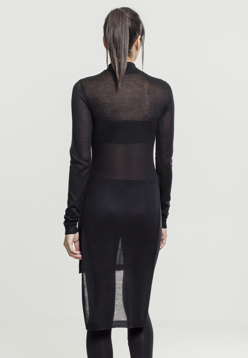 TB 1342 Fine Knit Tortleneck Long Shirt
