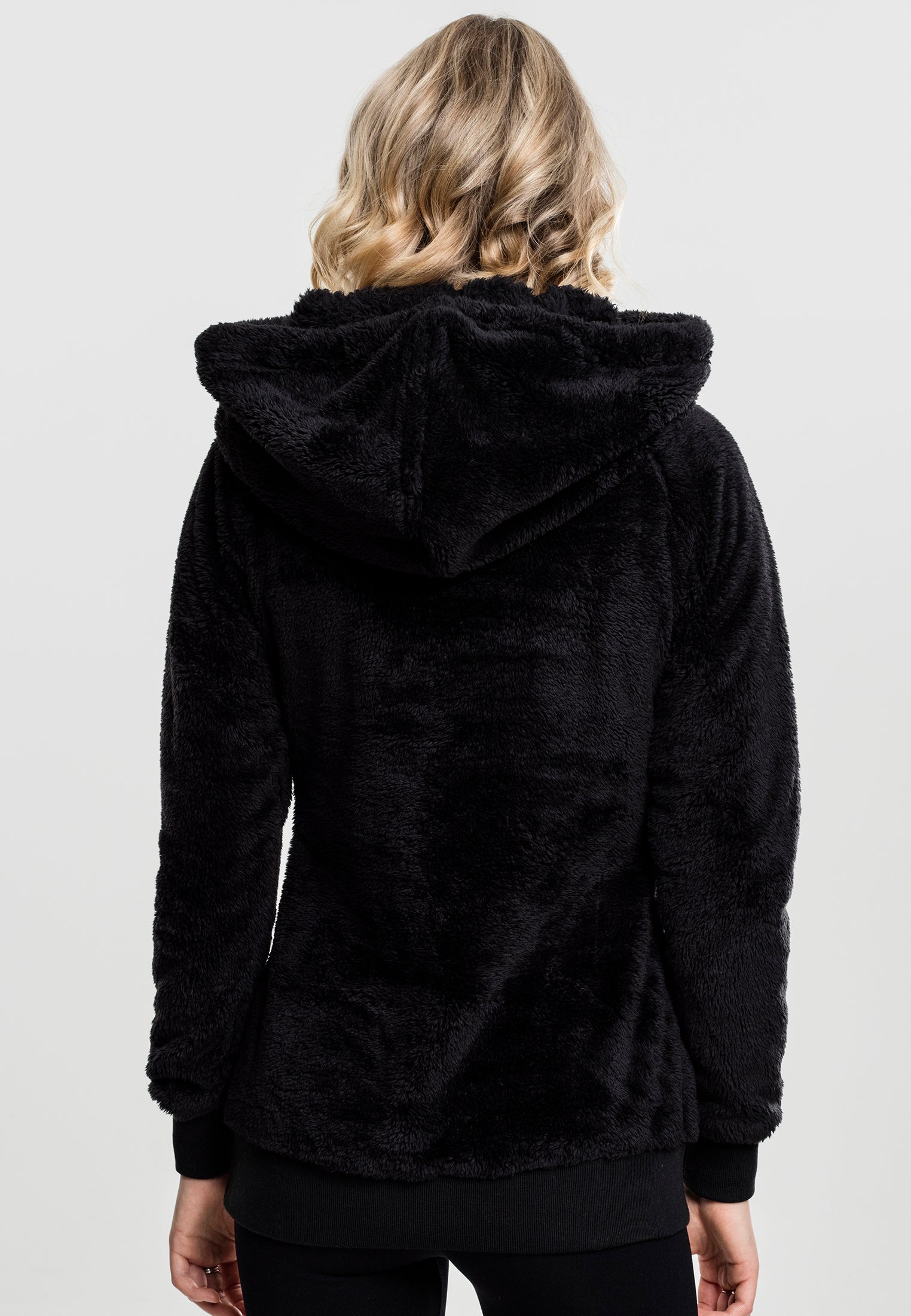 TB-1752 long teddy hoody