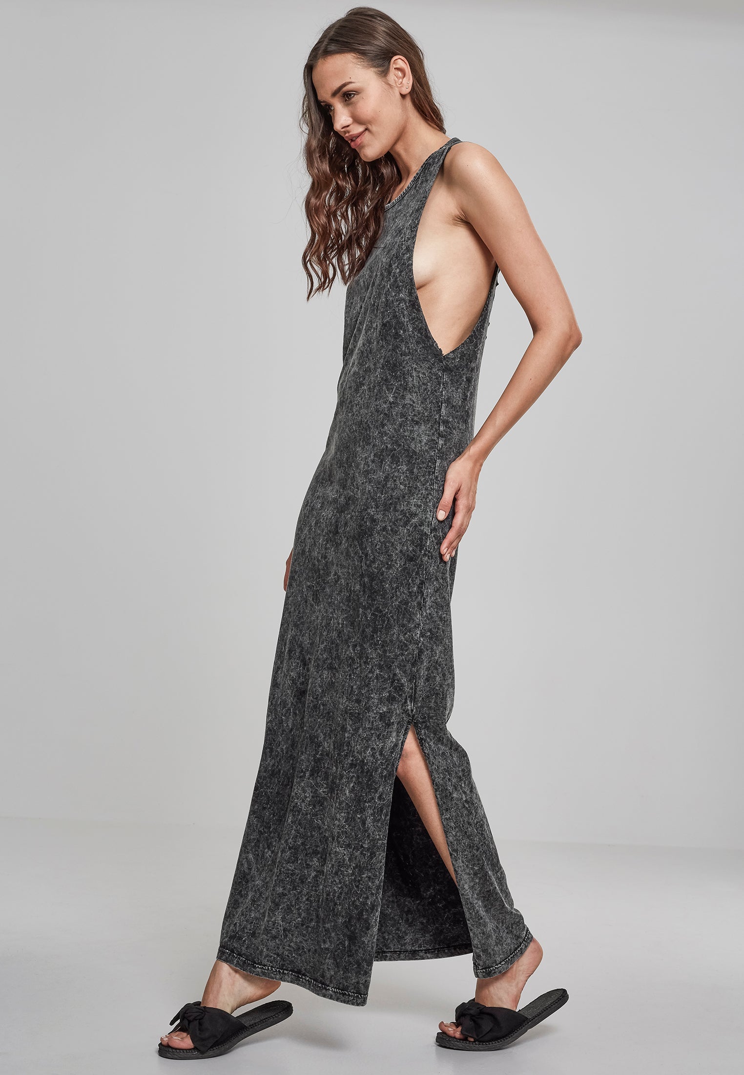 TB-1921 back cut dress