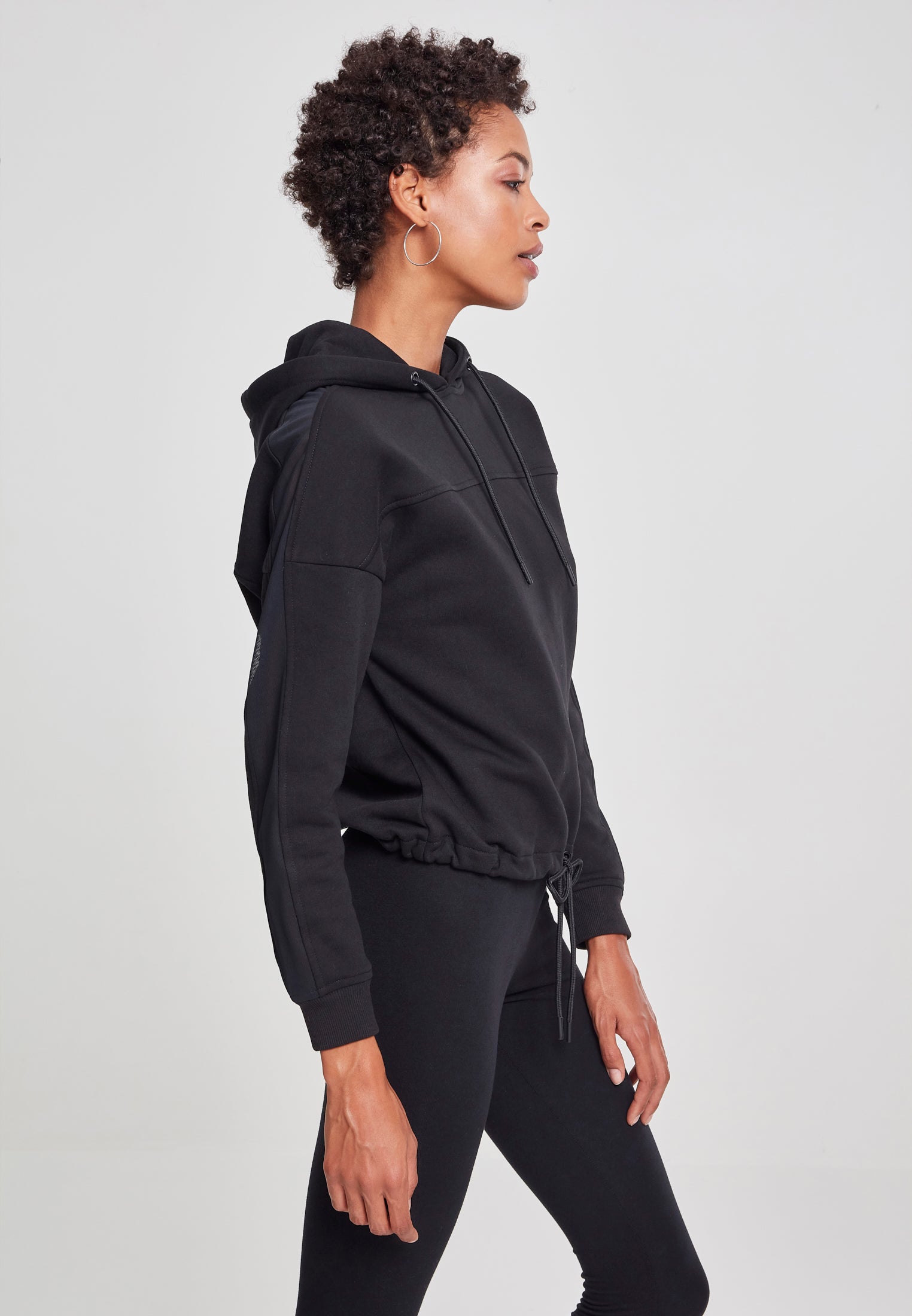 TB 2466 Ladies Oversized Tech Mesh Inset Hoody