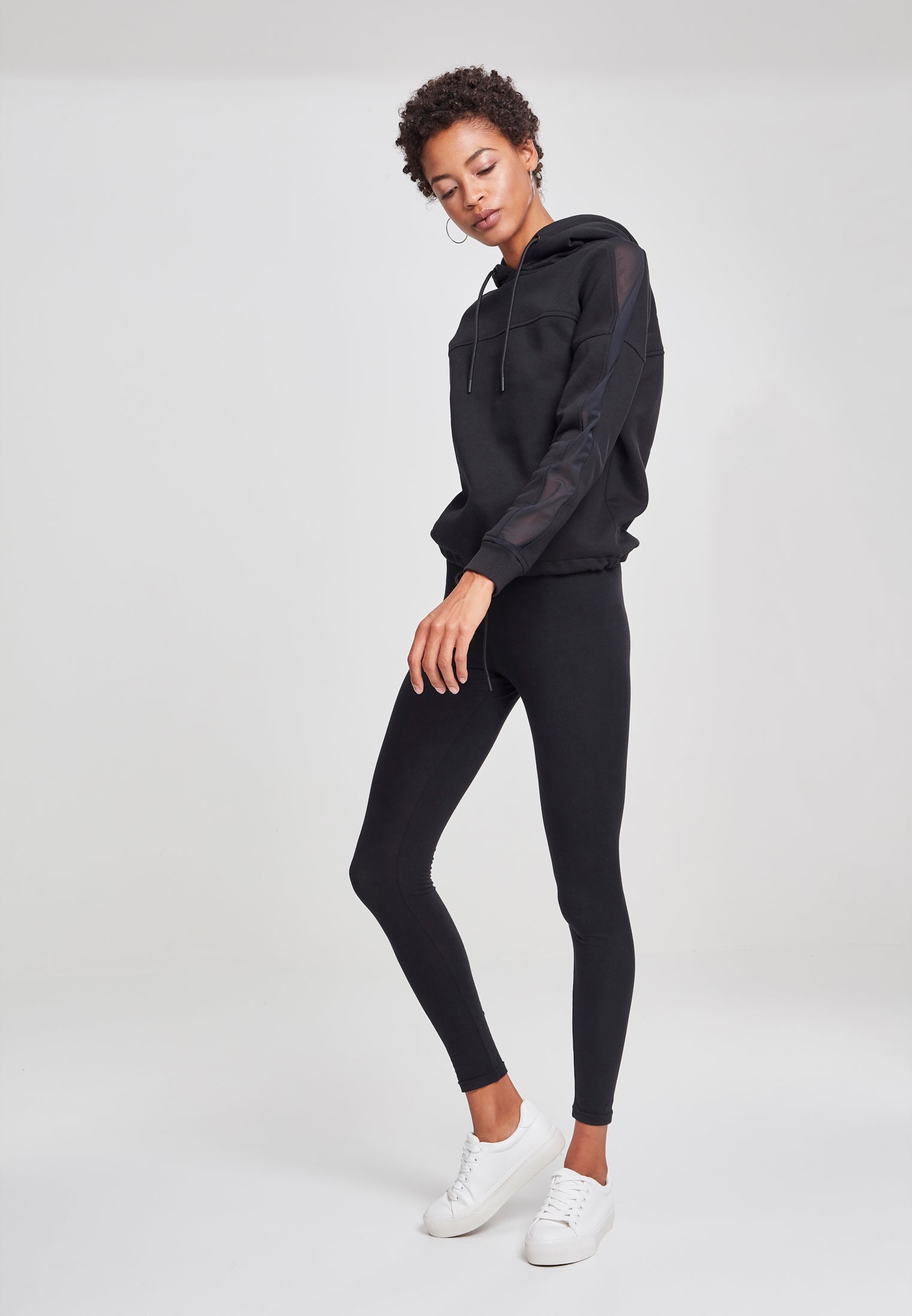 TB 2466 Ladies Oversized Tech Mesh Inset Hoody