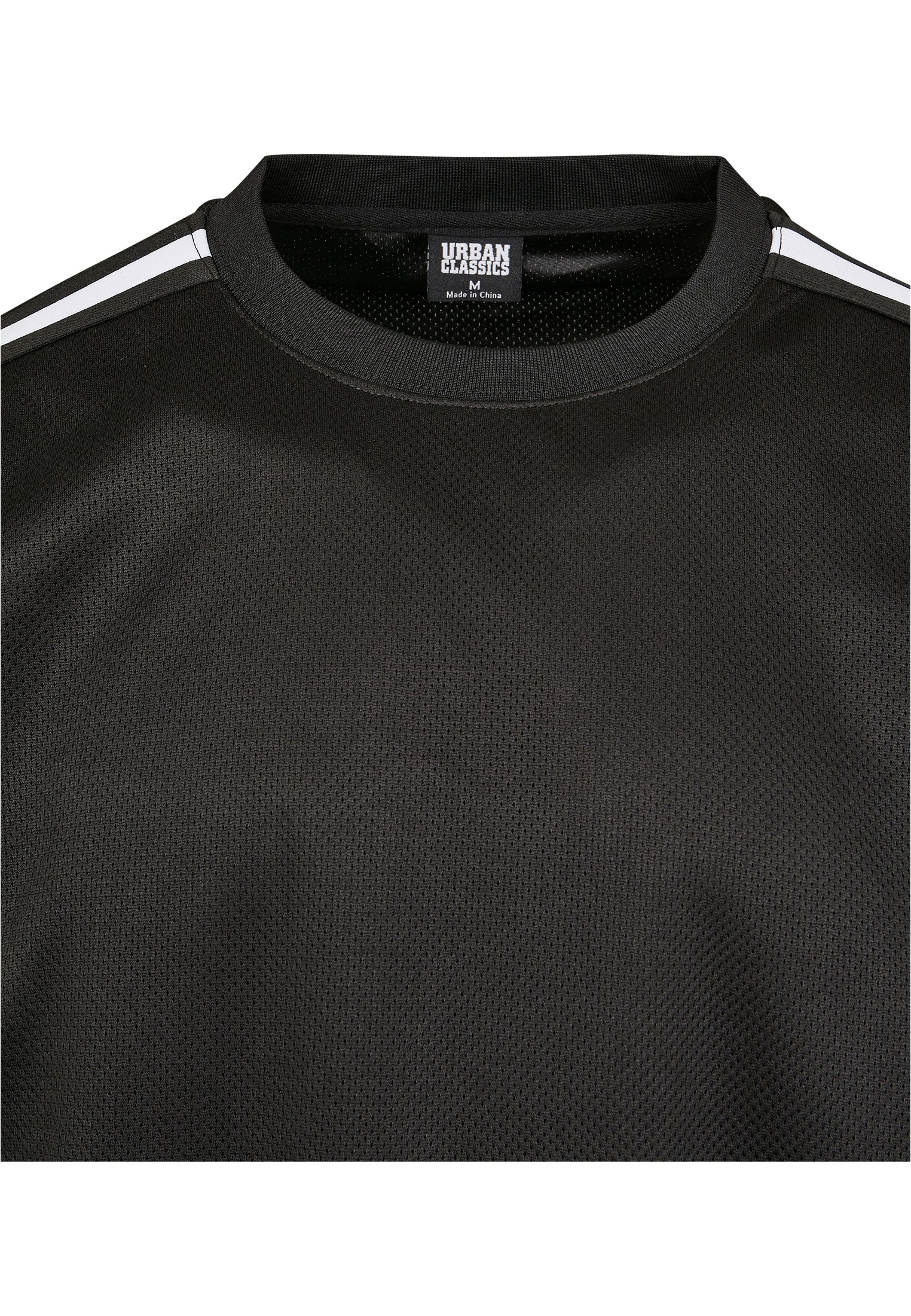 TB 2890 ovs stripes mesh tee