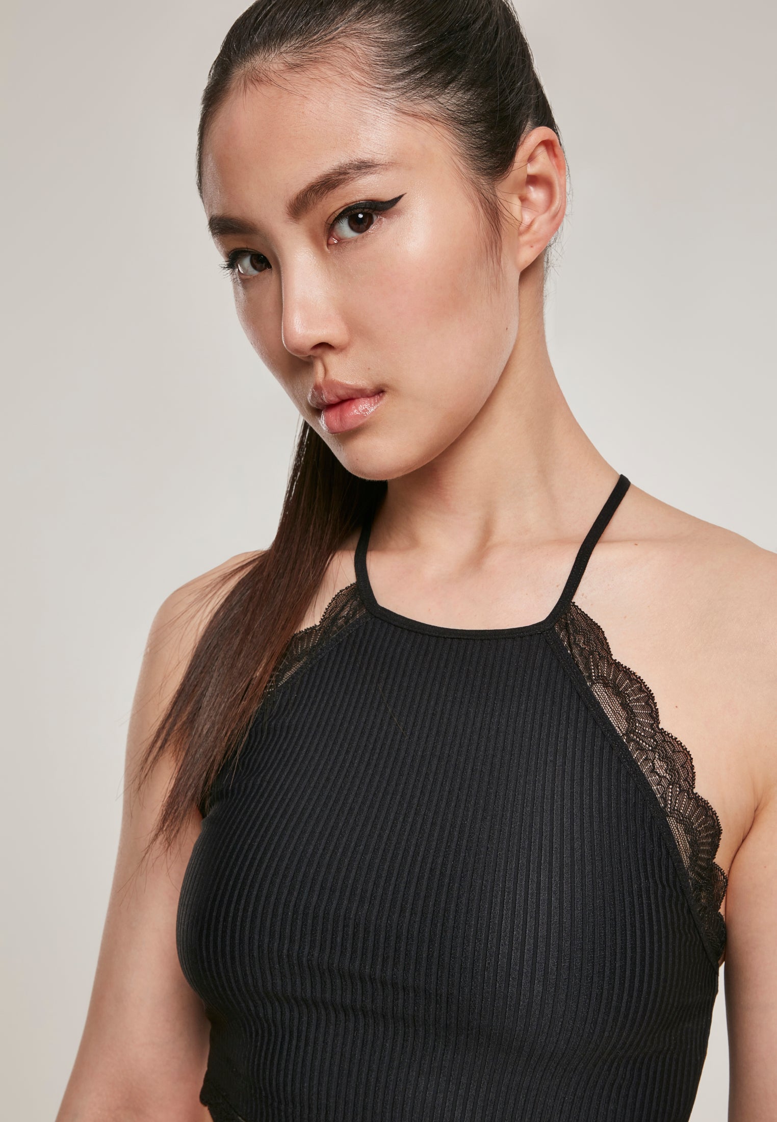 TB 2981 Ladies Laces String Top