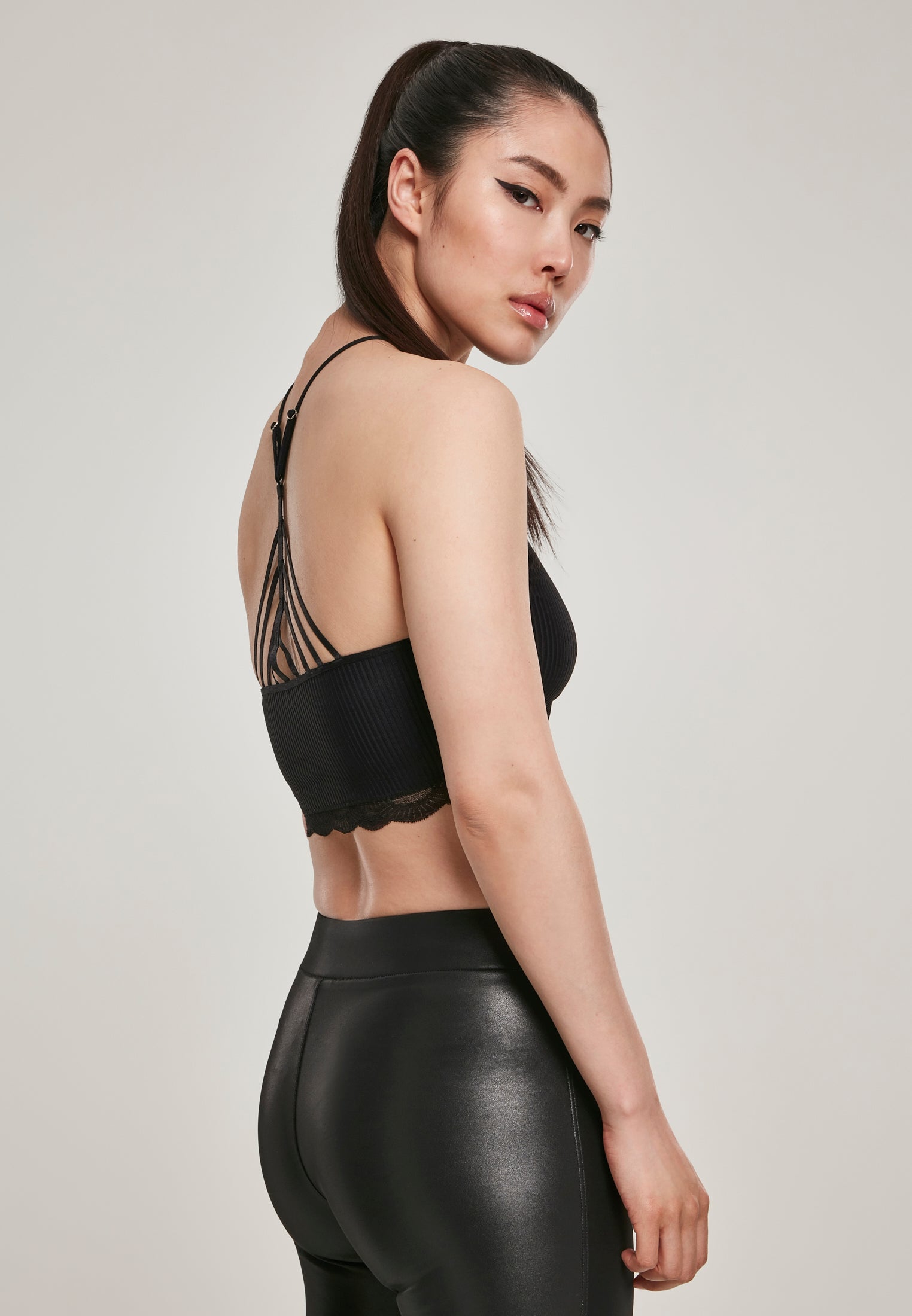 TB 2981 Ladies Laces String Top