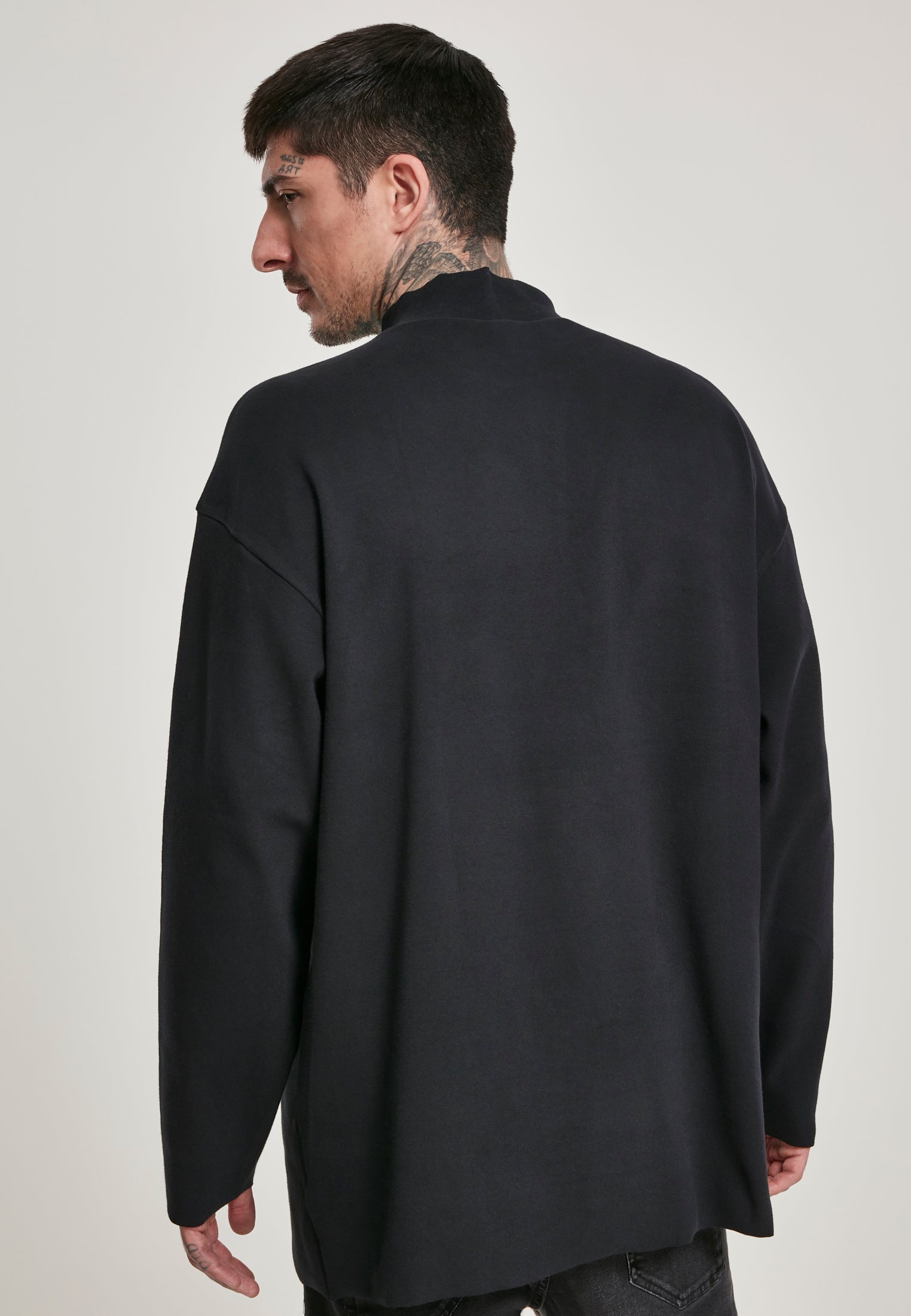 TB 3094 Peached Open Edge Interlock Winter LS