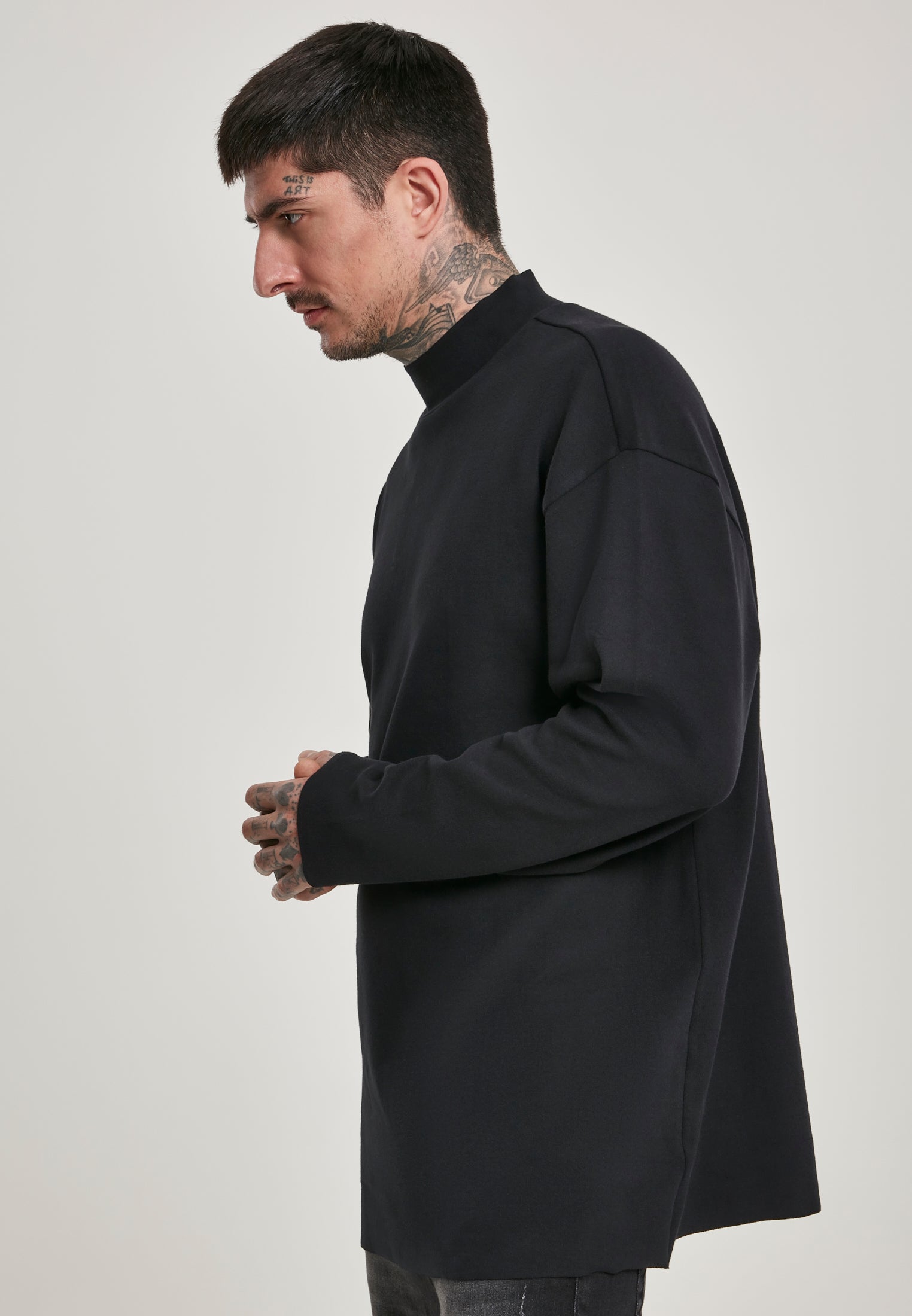 TB 3094 Peached Open Edge Interlock Winter LS
