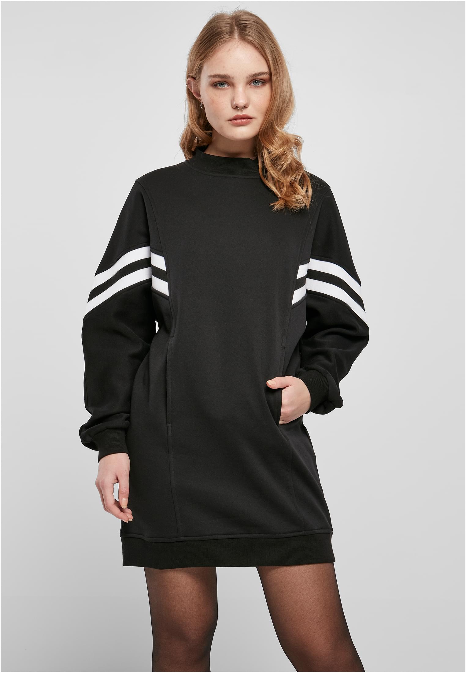 TB 5414 LADIES OVERSIZED COLLEGE SWEAT DRESS
