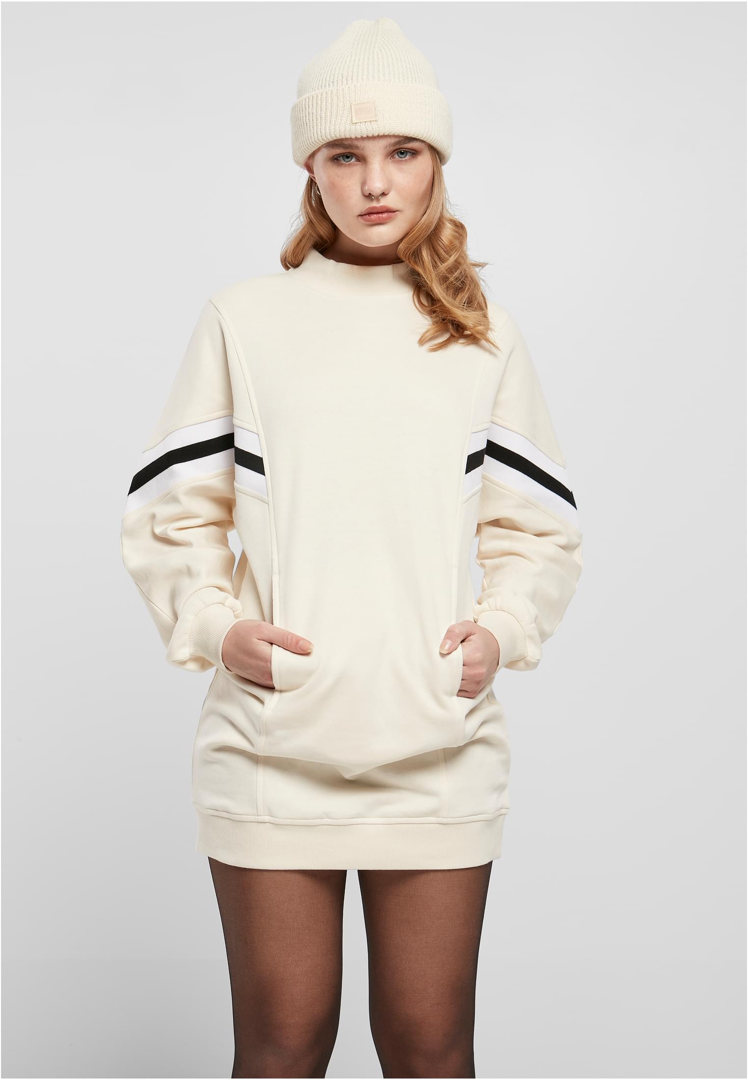 TB 5414 LADIES OVERSIZED COLLEGE SWEAT DRESS